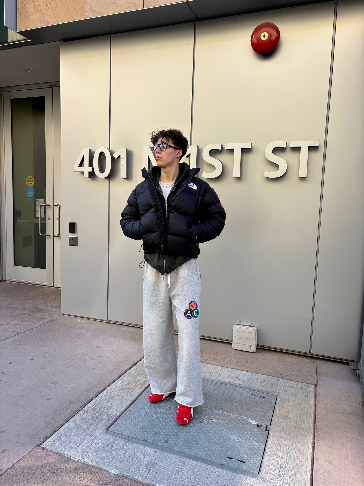 Baggy Patch Worked Sweats