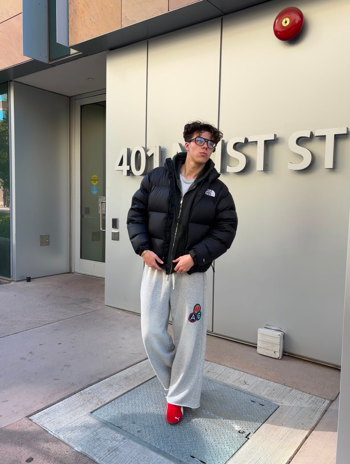 Baggy Patch Worked Sweats